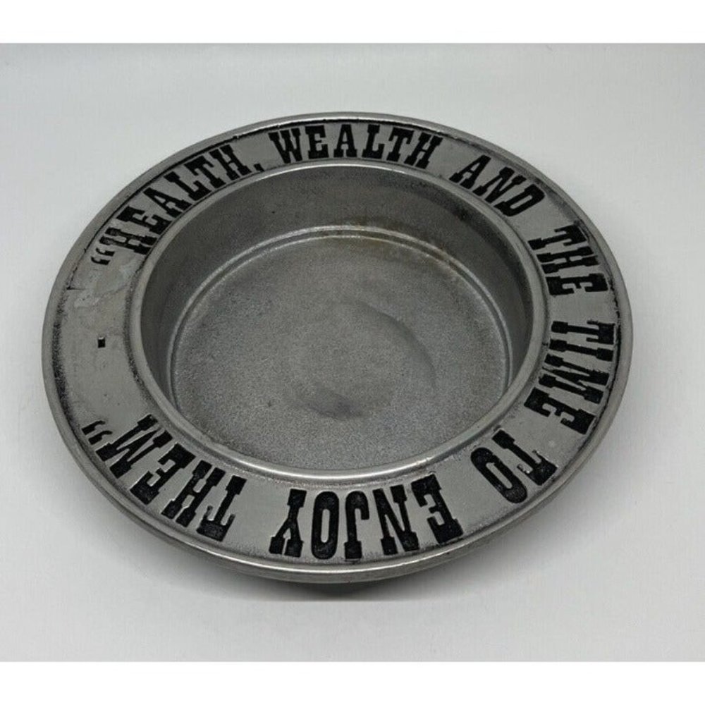 Vintage Pewter Wine Coaster Cambridge Colonial By Oneida Health Wealth And…..